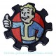 Patch ecusson logo personnage fallout world game zombie geek