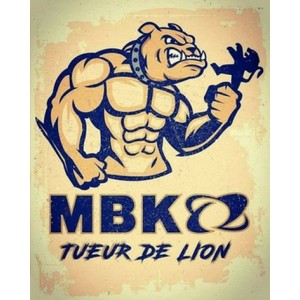 Sticker MBK tueur de lion old patina oldschool mob mobylette petit