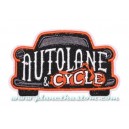 Patch ecusson thermocollant Autolane & cycle garage auto moto