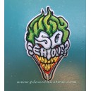 Patch ecusson thermocollant DC Comics the joker why so serious BD