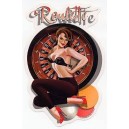 Sticker pinup sexy Roulette Lucky S1