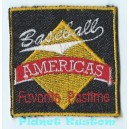 Patch baseball américas favorite pastime USA américain