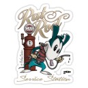 Sticker rat rod gas service station rats 3
